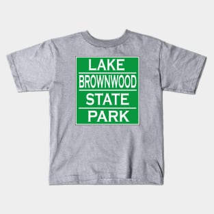 LAKE BROWNWOOD STATE PARK Kids T-Shirt